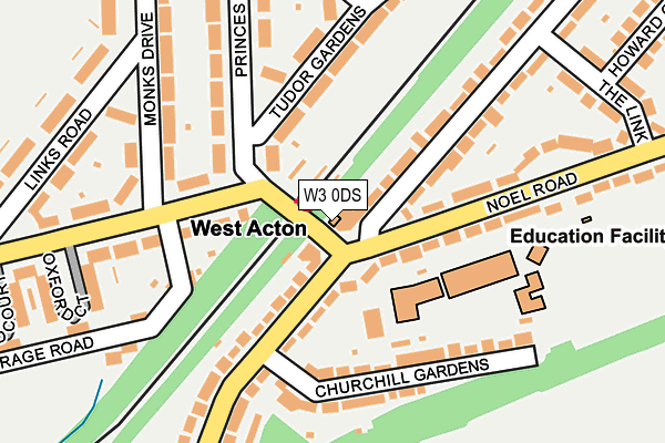 W3 0DS map - OS OpenMap – Local (Ordnance Survey) W3 0DS map - OS OpenMap – Local (Ordnance Survey)