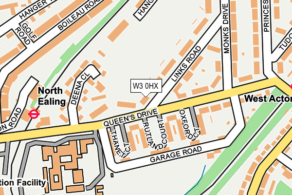 W3 0HX map - OS OpenMap – Local (Ordnance Survey) W3 0HX map - OS OpenMap – Local (Ordnance Survey)