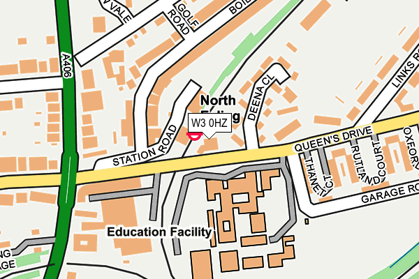 W3 0HZ map - OS OpenMap – Local (Ordnance Survey) W3 0HZ map - OS OpenMap – Local (Ordnance Survey)
