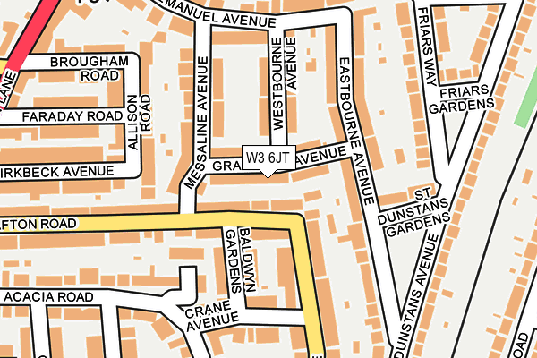 W3 6JT map - OS OpenMap – Local (Ordnance Survey) W3 6JT map - OS OpenMap – Local (Ordnance Survey)