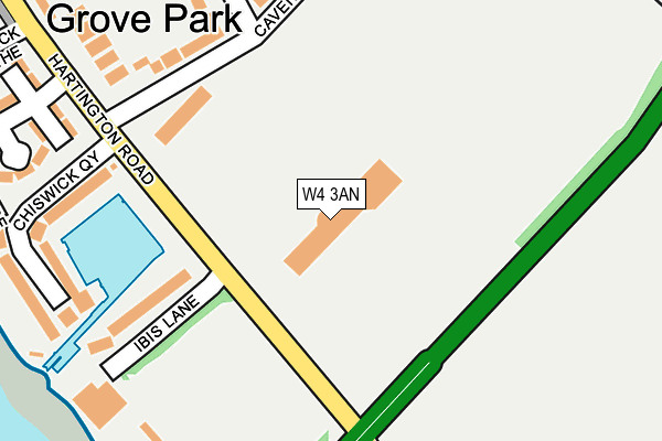 W4 3AN map - OS OpenMap – Local (Ordnance Survey) W4 3AN map - OS OpenMap – Local (Ordnance Survey)