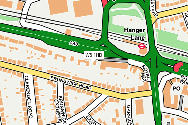 W5 1HD map - OS OpenMap – Local (Ordnance Survey) W5 1HD map - OS OpenMap – Local (Ordnance Survey)