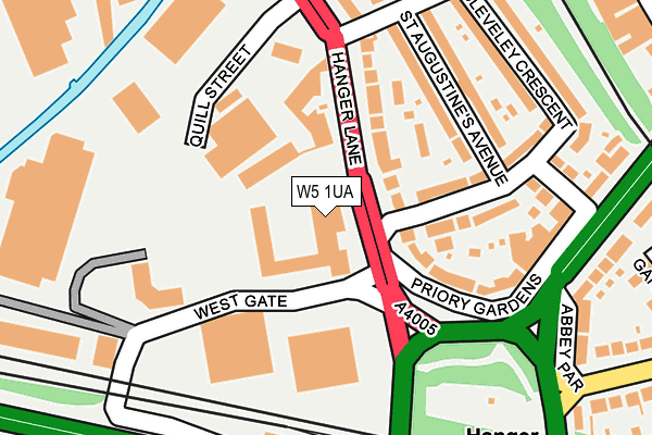 W5 1UA map - OS OpenMap – Local (Ordnance Survey) W5 1UA map - OS OpenMap – Local (Ordnance Survey)