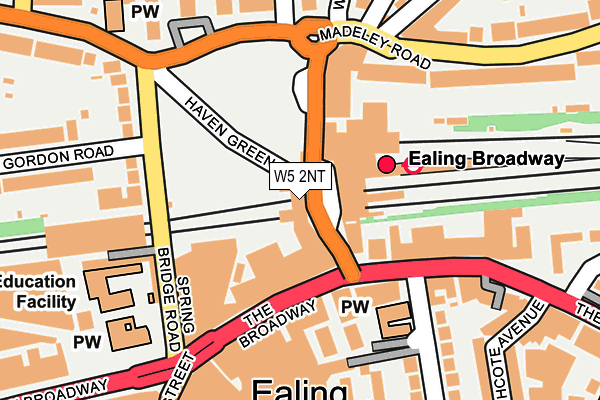 W5 2NT map - OS OpenMap – Local (Ordnance Survey) W5 2NT map - OS OpenMap – Local (Ordnance Survey)