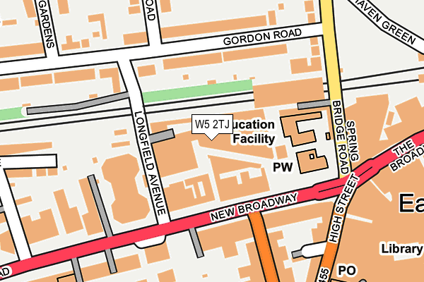 W5 2TJ map - OS OpenMap – Local (Ordnance Survey) W5 2TJ map - OS OpenMap – Local (Ordnance Survey)