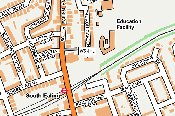 W5 4HL map - OS OpenMap – Local (Ordnance Survey) W5 4HL map - OS OpenMap – Local (Ordnance Survey)