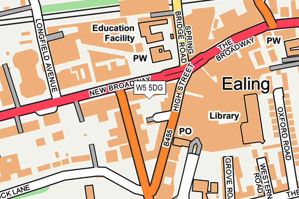W5 5DG map - OS OpenMap – Local (Ordnance Survey) W5 5DG map - OS OpenMap – Local (Ordnance Survey)