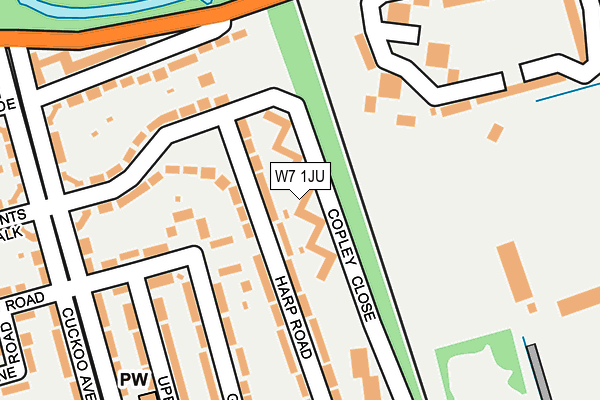 W7 1JU map - OS OpenMap – Local (Ordnance Survey) W7 1JU map - OS OpenMap – Local (Ordnance Survey)