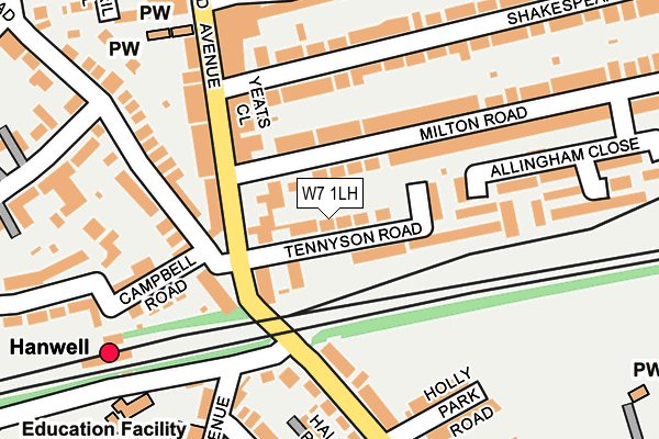 W7 1LH map - OS OpenMap – Local (Ordnance Survey) W7 1LH map - OS OpenMap – Local (Ordnance Survey)