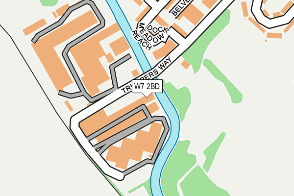 W7 2BD map - OS OpenMap – Local (Ordnance Survey) W7 2BD map - OS OpenMap – Local (Ordnance Survey)