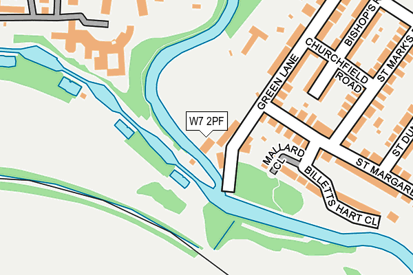 W7 2PF map - OS OpenMap – Local (Ordnance Survey) W7 2PF map - OS OpenMap – Local (Ordnance Survey)