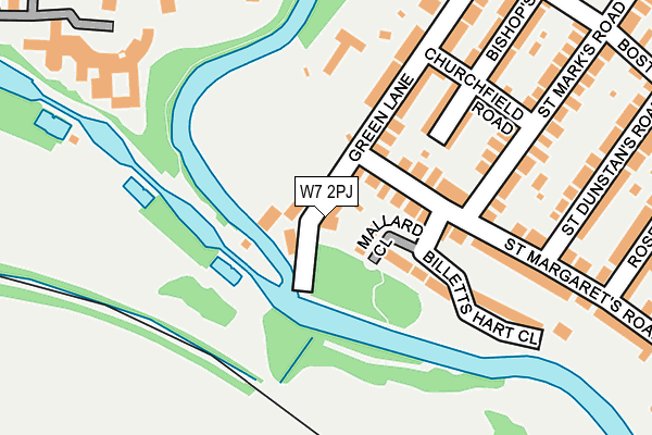 W7 2PJ map - OS OpenMap – Local (Ordnance Survey) W7 2PJ map - OS OpenMap – Local (Ordnance Survey)