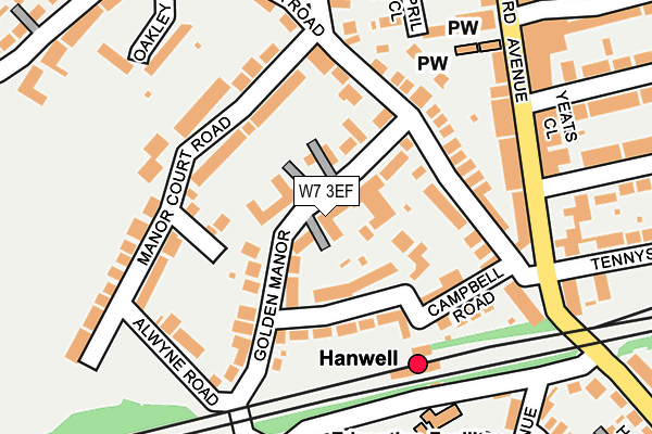 W7 3EF map - OS OpenMap – Local (Ordnance Survey) W7 3EF map - OS OpenMap – Local (Ordnance Survey)