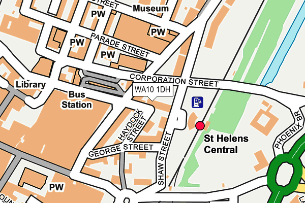 WA10 1DH map - OS OpenMap – Local (Ordnance Survey) WA10 1DH map - OS OpenMap – Local (Ordnance Survey)