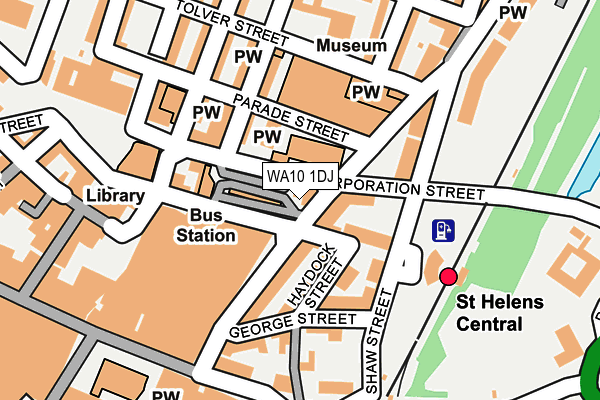 WA10 1DJ map - OS OpenMap – Local (Ordnance Survey) WA10 1DJ map - OS OpenMap – Local (Ordnance Survey)