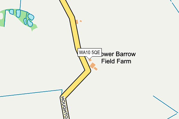 WA10 5QE map - OS OpenMap – Local (Ordnance Survey) WA10 5QE map - OS OpenMap – Local (Ordnance Survey)
