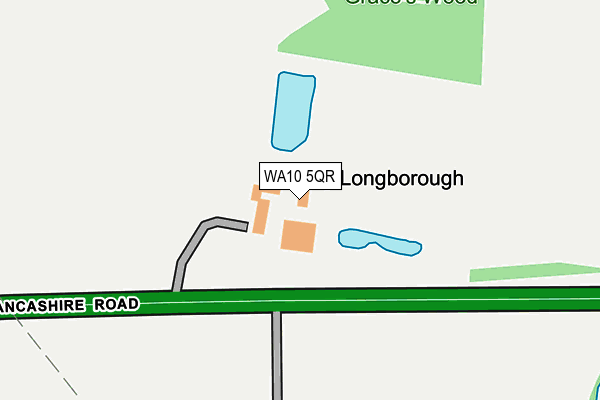 WA10 5QR map - OS OpenMap – Local (Ordnance Survey) WA10 5QR map - OS OpenMap – Local (Ordnance Survey)