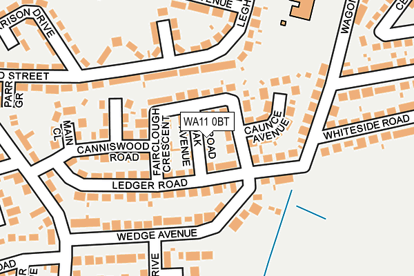 WA11 0BT map - OS OpenMap – Local (Ordnance Survey) WA11 0BT map - OS OpenMap – Local (Ordnance Survey)