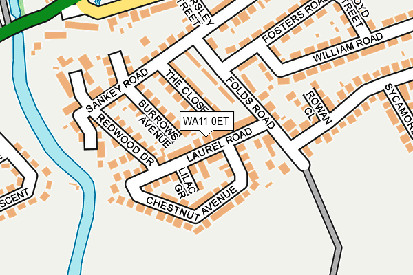WA11 0ET map - OS OpenMap – Local (Ordnance Survey) WA11 0ET map - OS OpenMap – Local (Ordnance Survey)