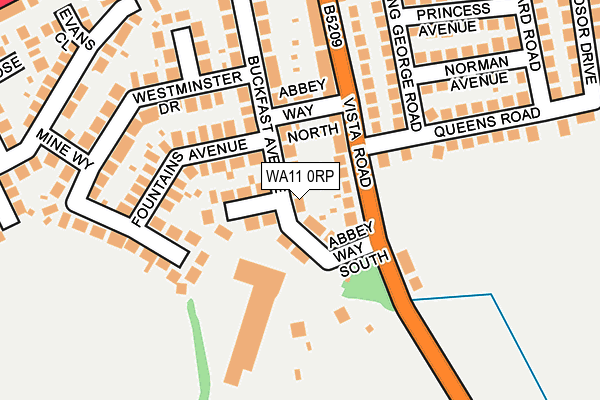 WA11 0RP map - OS OpenMap – Local (Ordnance Survey) WA11 0RP map - OS OpenMap – Local (Ordnance Survey)