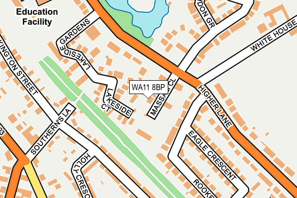 WA11 8BP map - OS OpenMap – Local (Ordnance Survey) WA11 8BP map - OS OpenMap – Local (Ordnance Survey)