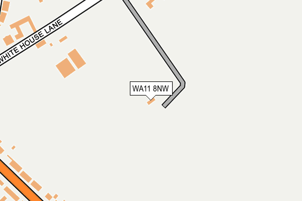WA11 8NW map - OS OpenMap – Local (Ordnance Survey) WA11 8NW map - OS OpenMap – Local (Ordnance Survey)
