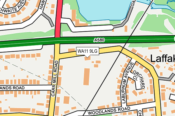 WA11 9LG map - OS OpenMap – Local (Ordnance Survey) WA11 9LG map - OS OpenMap – Local (Ordnance Survey)