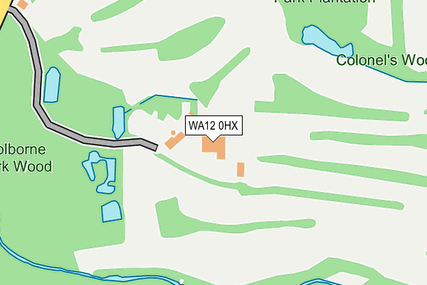 WA12 0HX map - OS OpenMap – Local (Ordnance Survey) WA12 0HX map - OS OpenMap – Local (Ordnance Survey)