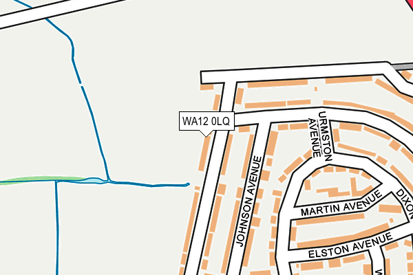WA12 0LQ map - OS OpenMap – Local (Ordnance Survey) WA12 0LQ map - OS OpenMap – Local (Ordnance Survey)