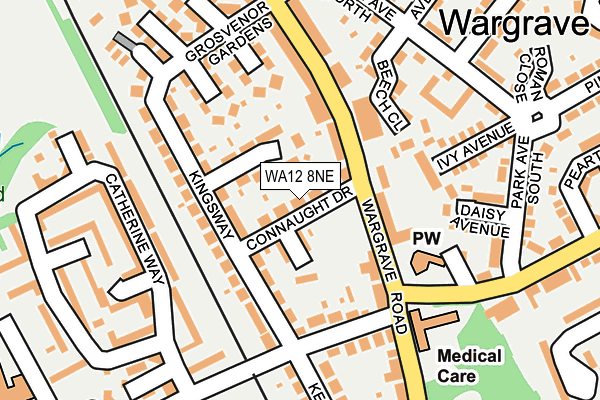 WA12 8NE map - OS OpenMap – Local (Ordnance Survey) WA12 8NE map - OS OpenMap – Local (Ordnance Survey)