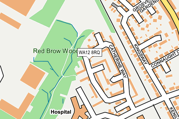 WA12 8RQ map - OS OpenMap – Local (Ordnance Survey) WA12 8RQ map - OS OpenMap – Local (Ordnance Survey)