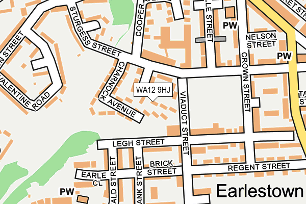 WA12 9HJ map - OS OpenMap – Local (Ordnance Survey) WA12 9HJ map - OS OpenMap – Local (Ordnance Survey)