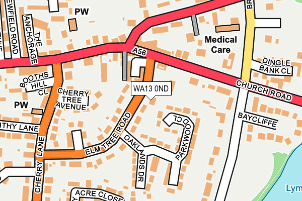 WA13 0ND map - OS OpenMap – Local (Ordnance Survey) WA13 0ND map - OS OpenMap – Local (Ordnance Survey)