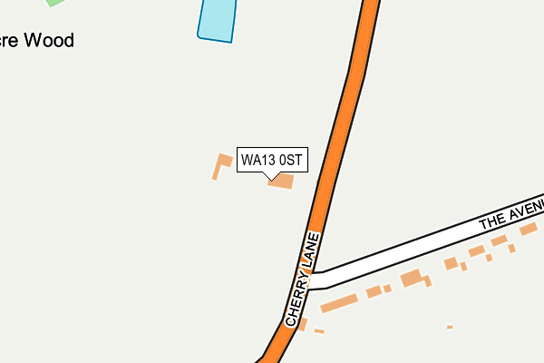 WA13 0ST map - OS OpenMap – Local (Ordnance Survey) WA13 0ST map - OS OpenMap – Local (Ordnance Survey)