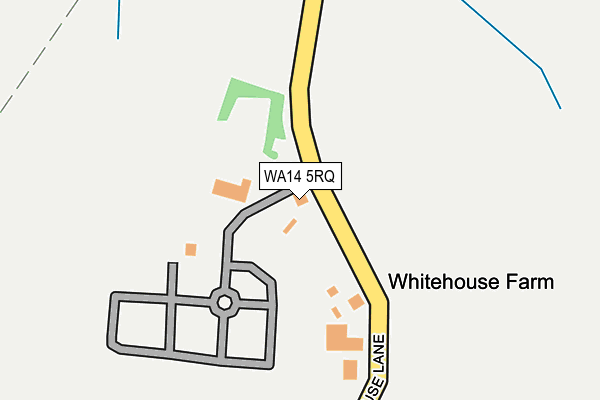 WA14 5RQ map - OS OpenMap – Local (Ordnance Survey) WA14 5RQ map - OS OpenMap – Local (Ordnance Survey)