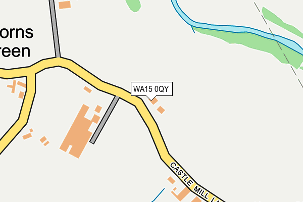 WA15 0QY map - OS OpenMap – Local (Ordnance Survey) WA15 0QY map - OS OpenMap – Local (Ordnance Survey)