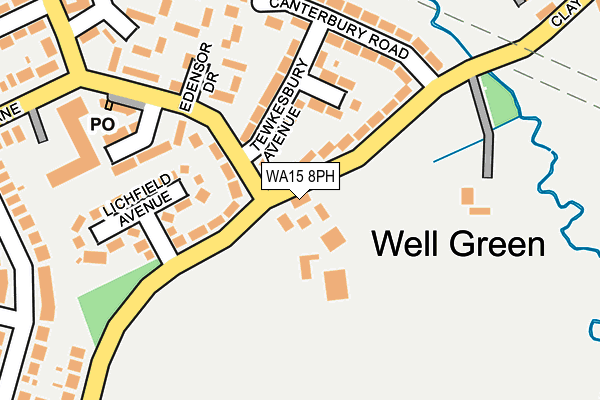 WA15 8PH map - OS OpenMap – Local (Ordnance Survey) WA15 8PH map - OS OpenMap – Local (Ordnance Survey)