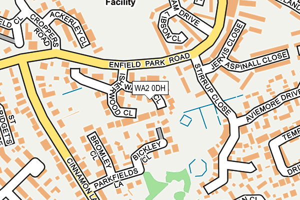 WA2 0DH map - OS OpenMap – Local (Ordnance Survey) WA2 0DH map - OS OpenMap – Local (Ordnance Survey)