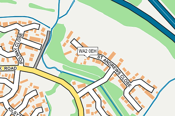 WA2 0EH map - OS OpenMap – Local (Ordnance Survey) WA2 0EH map - OS OpenMap – Local (Ordnance Survey)