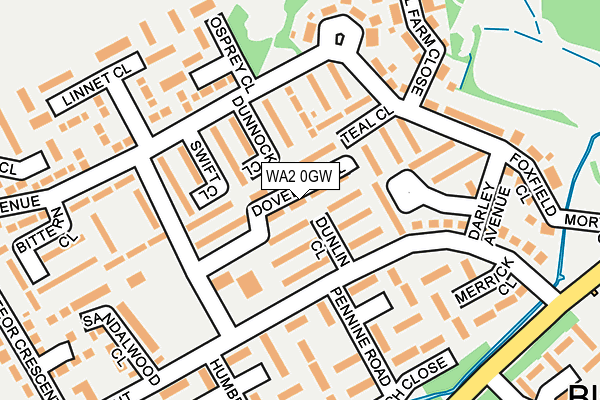 WA2 0GW map - OS OpenMap – Local (Ordnance Survey) WA2 0GW map - OS OpenMap – Local (Ordnance Survey)