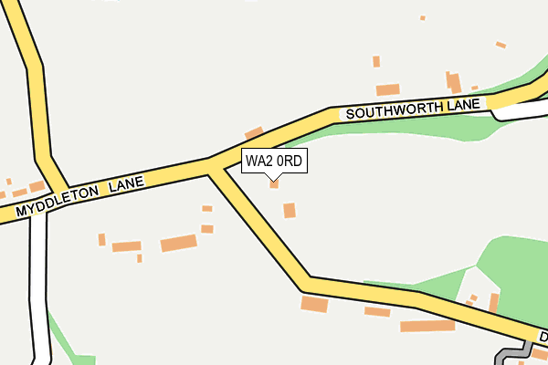 WA2 0RD map - OS OpenMap – Local (Ordnance Survey) WA2 0RD map - OS OpenMap – Local (Ordnance Survey)