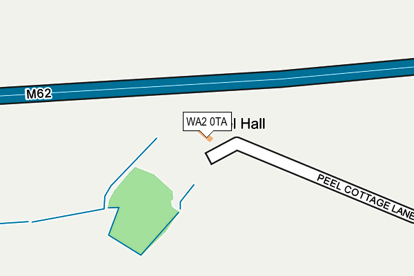 WA2 0TA map - OS OpenMap – Local (Ordnance Survey) WA2 0TA map - OS OpenMap – Local (Ordnance Survey)