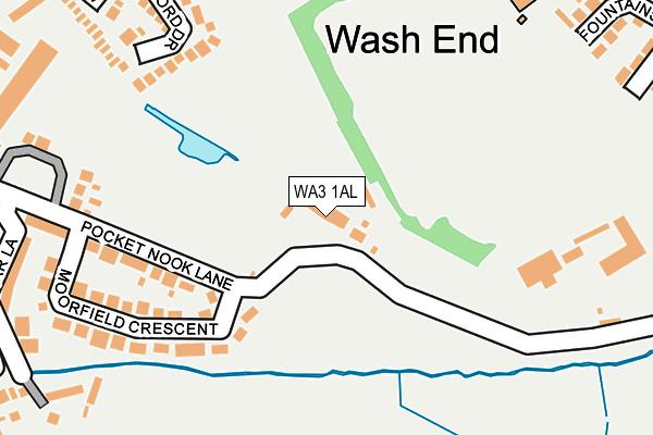 WA3 1AL map - OS OpenMap – Local (Ordnance Survey) WA3 1AL map - OS OpenMap – Local (Ordnance Survey)