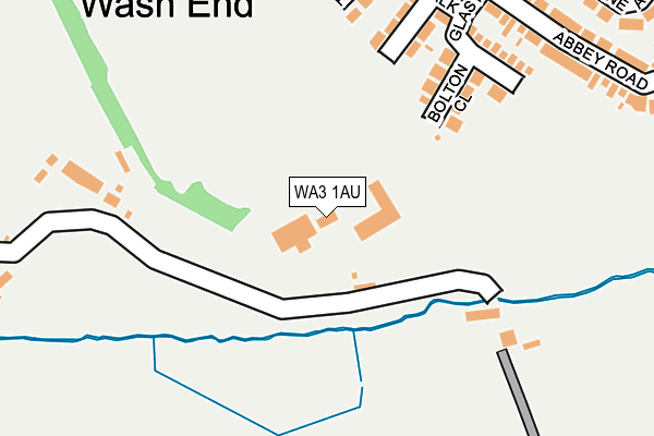 WA3 1AU map - OS OpenMap – Local (Ordnance Survey) WA3 1AU map - OS OpenMap – Local (Ordnance Survey)