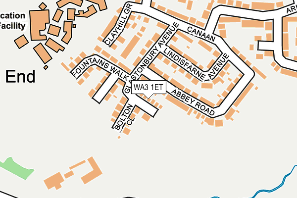 WA3 1ET map - OS OpenMap – Local (Ordnance Survey) WA3 1ET map - OS OpenMap – Local (Ordnance Survey)
