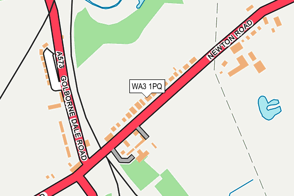 WA3 1PQ map - OS OpenMap – Local (Ordnance Survey) WA3 1PQ map - OS OpenMap – Local (Ordnance Survey)