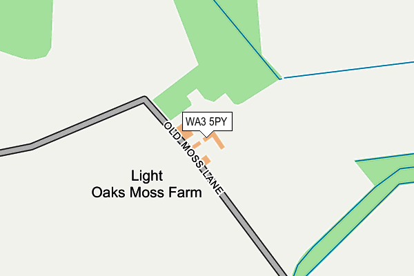 WA3 5PY map - OS OpenMap – Local (Ordnance Survey) WA3 5PY map - OS OpenMap – Local (Ordnance Survey)