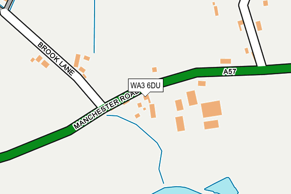 WA3 6DU map - OS OpenMap – Local (Ordnance Survey) WA3 6DU map - OS OpenMap – Local (Ordnance Survey)