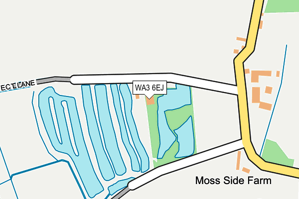 WA3 6EJ map - OS OpenMap – Local (Ordnance Survey) WA3 6EJ map - OS OpenMap – Local (Ordnance Survey)
