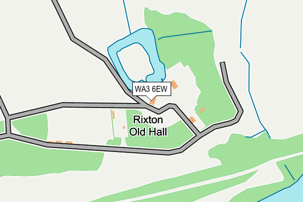 WA3 6EW map - OS OpenMap – Local (Ordnance Survey) WA3 6EW map - OS OpenMap – Local (Ordnance Survey)